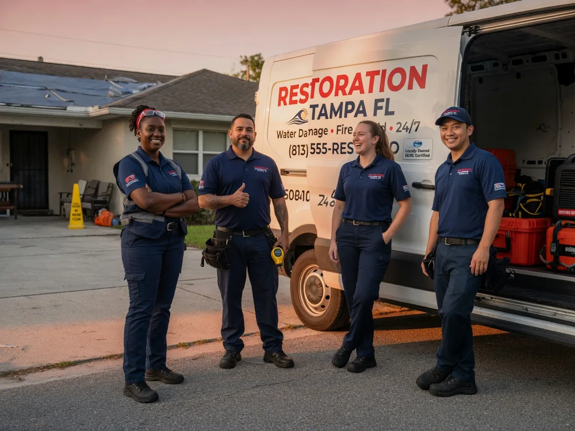 Water Damage Restoration company in La Vista, NE